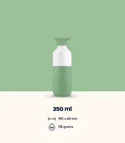 Discount Roestvrijstalen Drinkfles Steel 350ml Fresh Green Keukenaccessoires