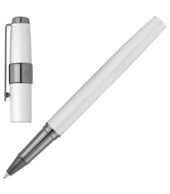 Online Rollerpen Block Brushed Chrome Pennen & Potloden