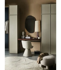 Romee Organische Spiegel - Metaal - Zwart - 100x70x4 Spiegels