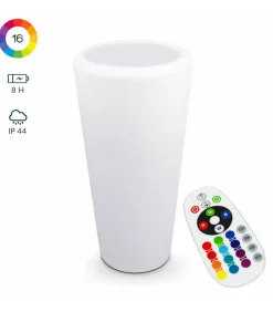 Online Ronde LED verlichte vaas Vazen