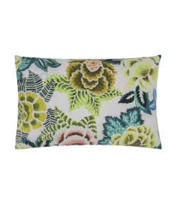 Online Rose de Damas - Kussensloop in katoen perkal met print Kussenslopen