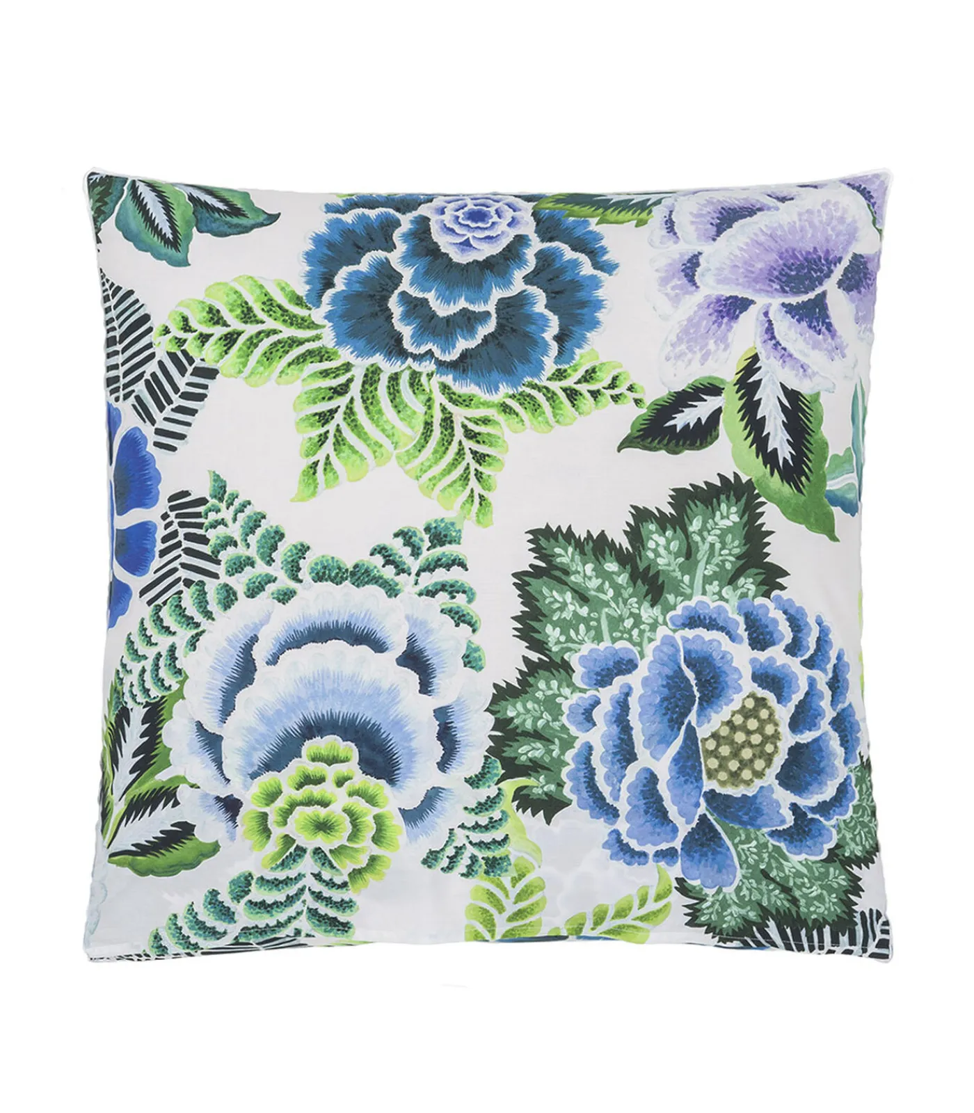 Clearance Rose de Damas - Kussensloop in katoen perkal met print Kussenslopen