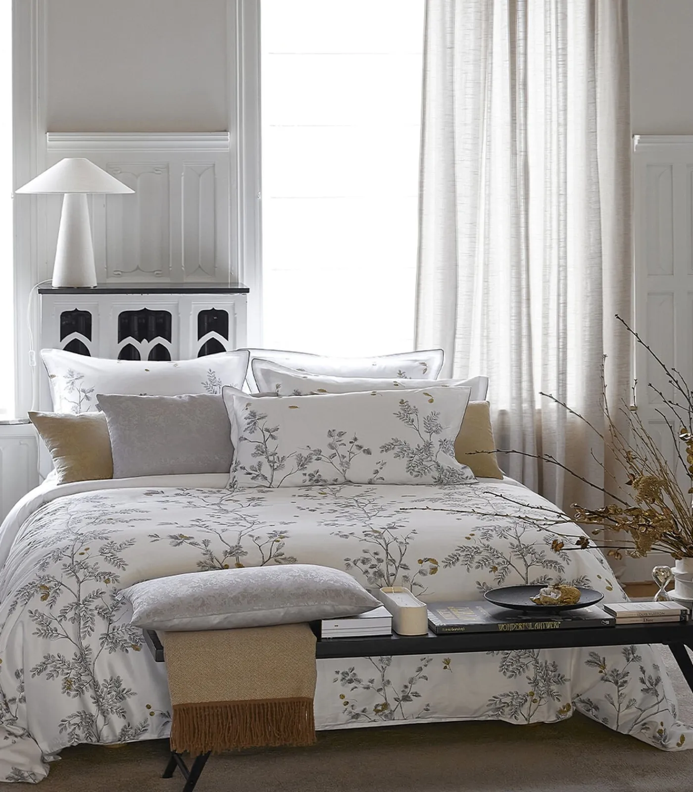 Best Saison - Kussensloop in katoen satijn met print Kussenslopen