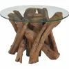 Hot Salontafel 60 cm massief teak drijfhout Tafels