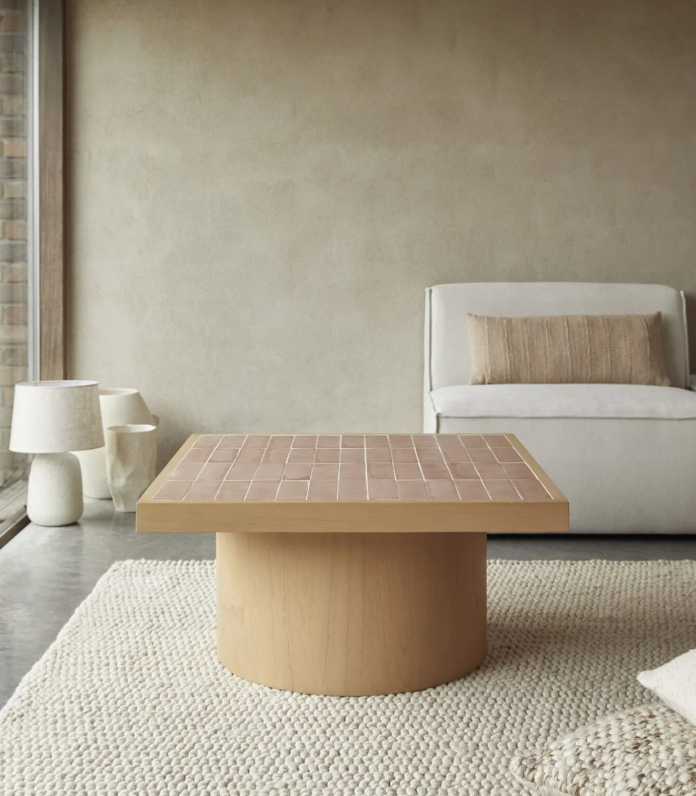 Discount Salontafel in mindihout 85 Tafels