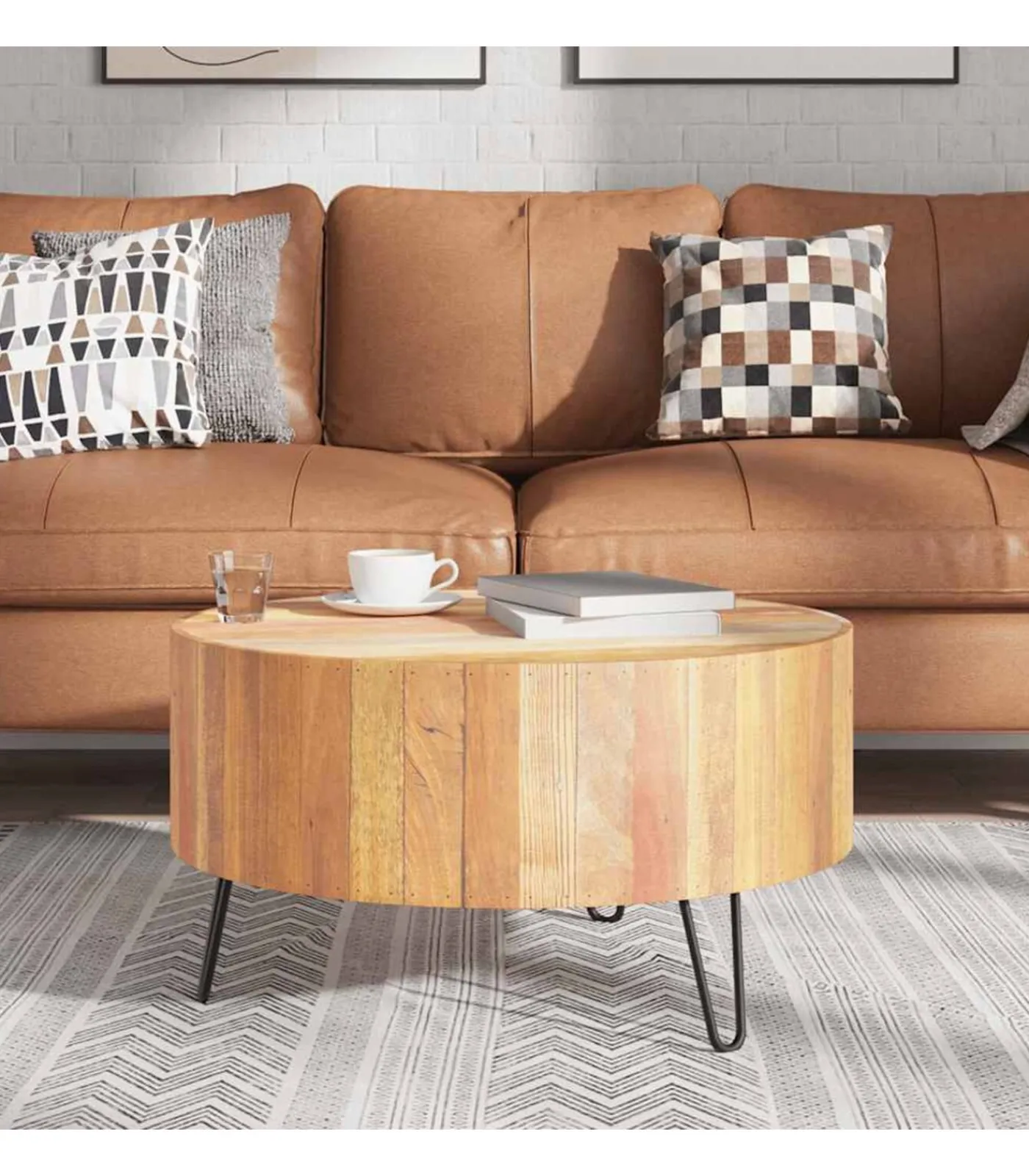 Clearance Salontafel massief gerecycled hout Tafels