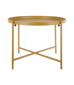 Best Salontafel Meseta - Geel - 50x50x38.5cm Tafels