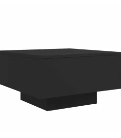 Online Salontafel 55x55x31 cm bewerkt hout zwart Tafels