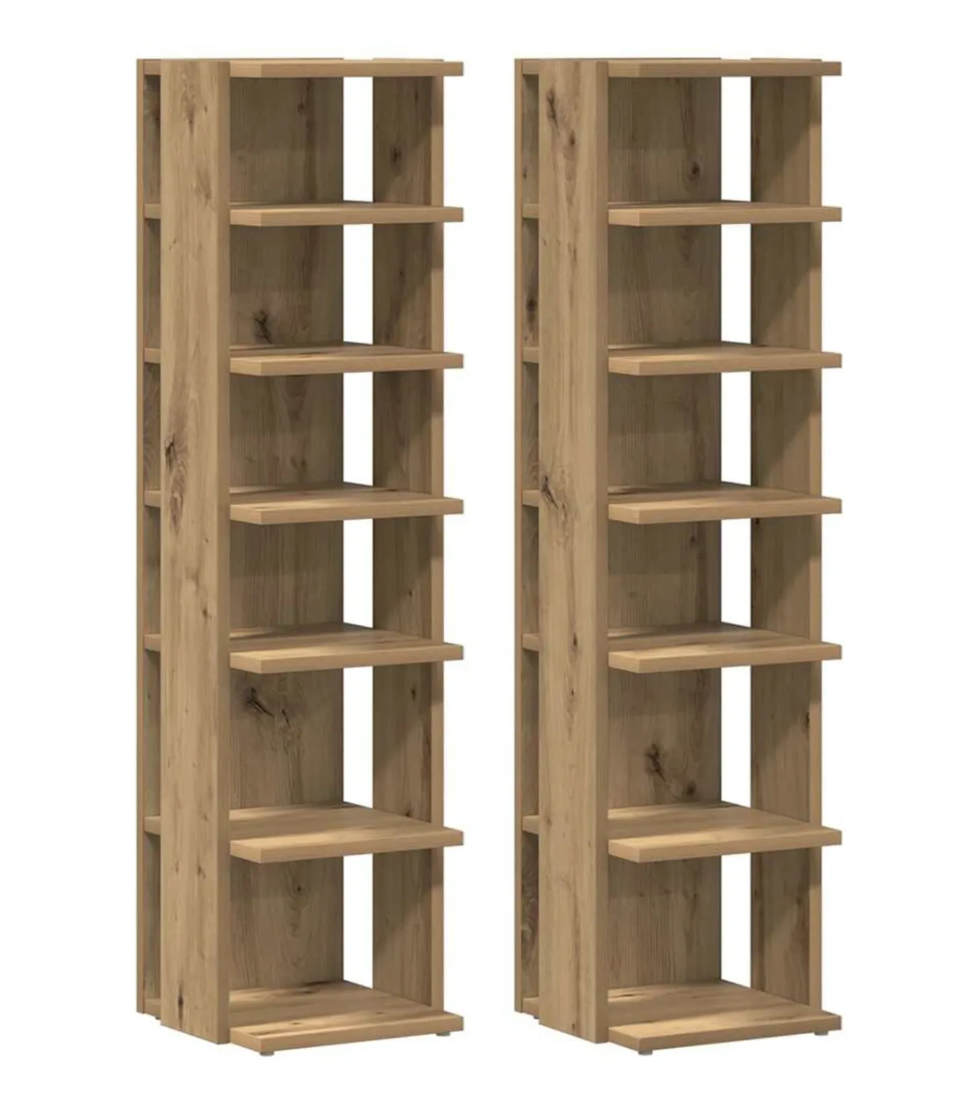 Best Salontafel 40x40x43 cm bewerkt hout artisanaal eikenkleurig Tafels