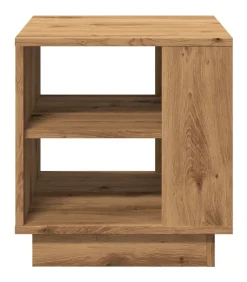 Best Salontafel 40x40x43 cm bewerkt hout artisanaal eikenkleurig Tafels