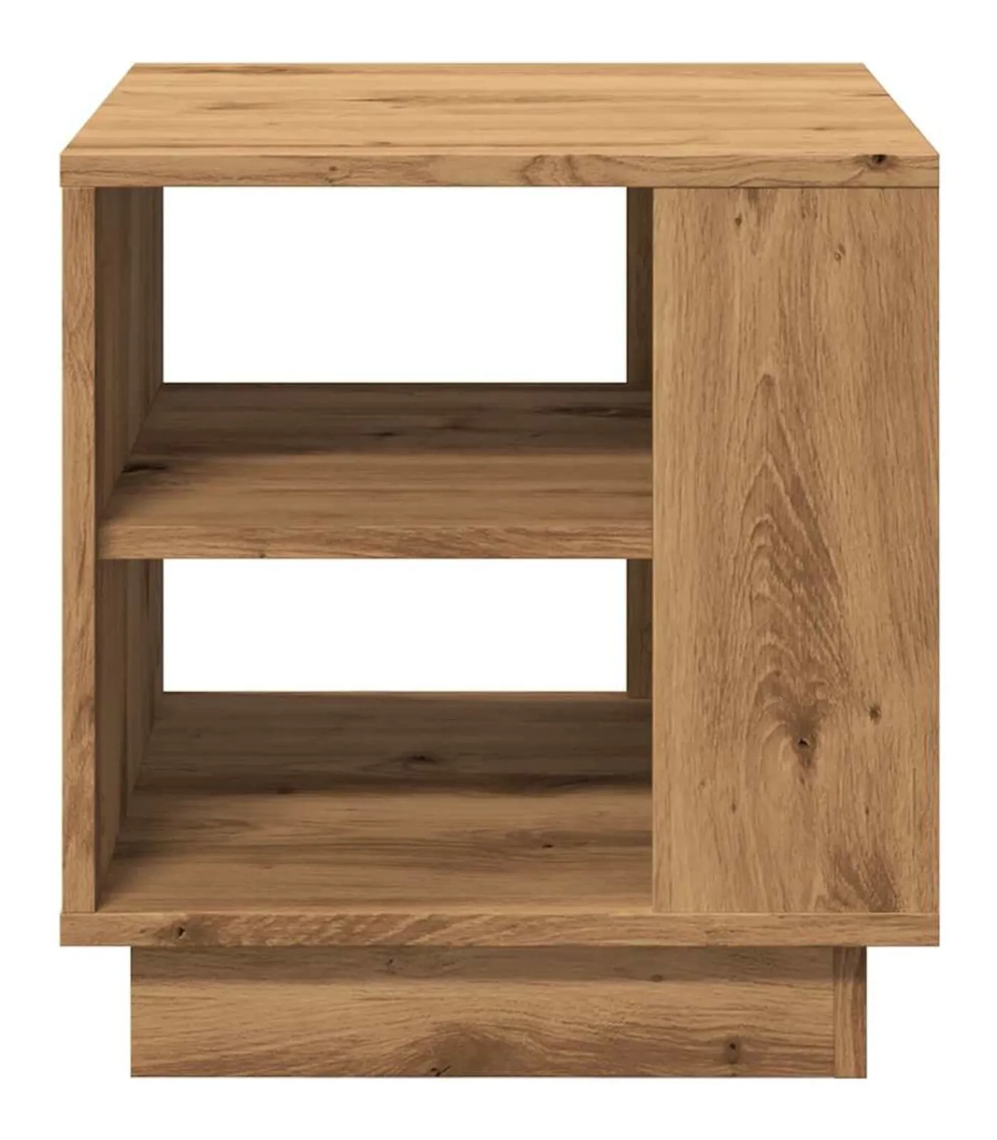 Best Salontafel 40x40x43 cm bewerkt hout artisanaal eikenkleurig Tafels