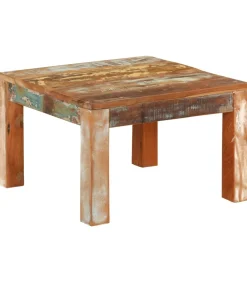 Best Salontafel 55x55x35 cm massief gerecycled hout Tafels