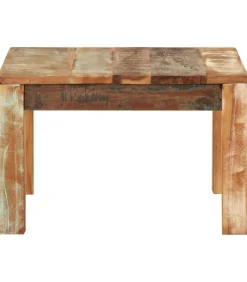 Best Salontafel 55x55x35 cm massief gerecycled hout Tafels