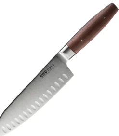 Clearance Santokumes ENNO, 18 cm, met kuiltjes in het lemmet Keukenmessen