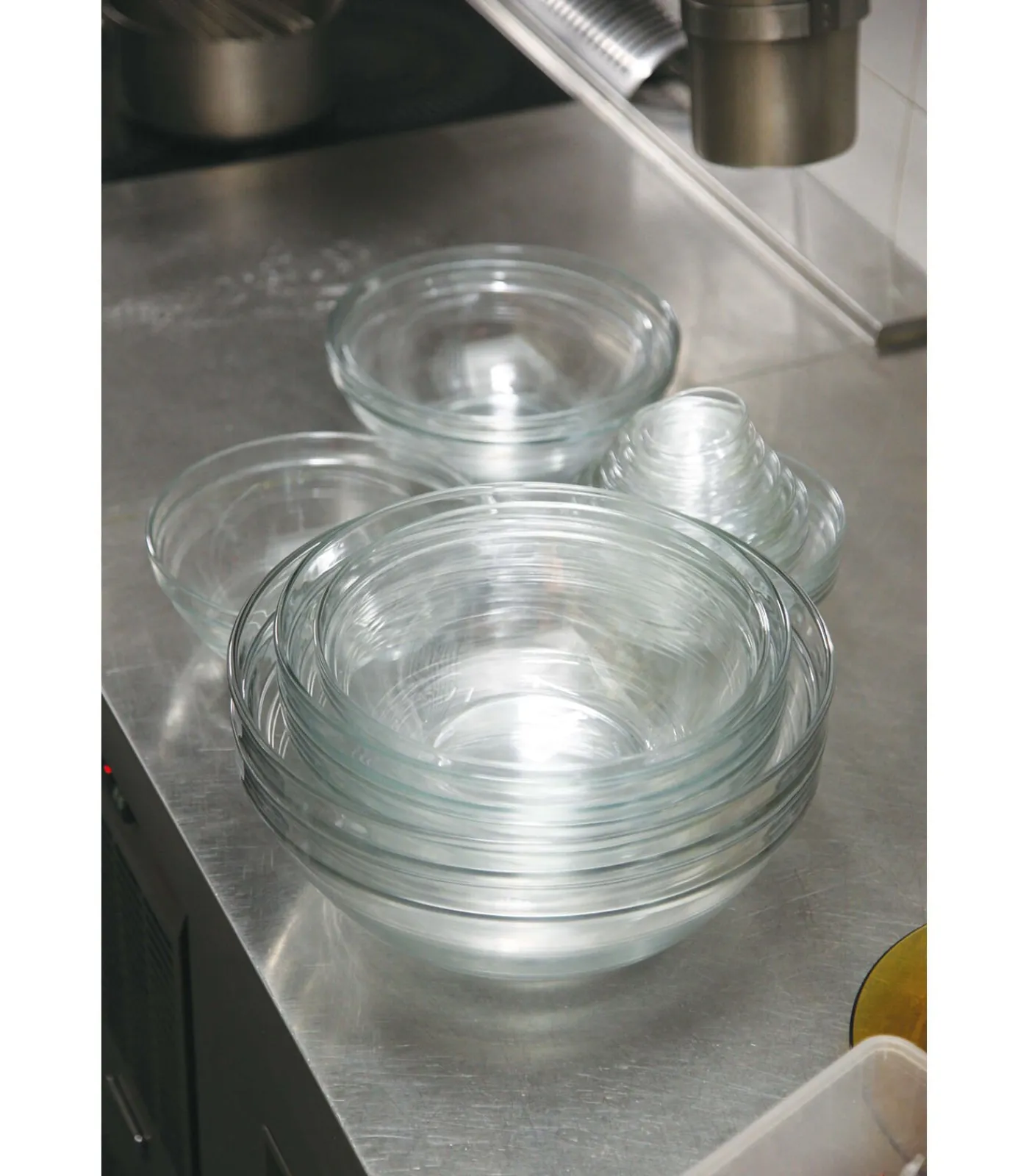 Hot Schaal Lys 10.5 cm 20.5 cl Transparant Hardglas 6 stuks Tafelgerei