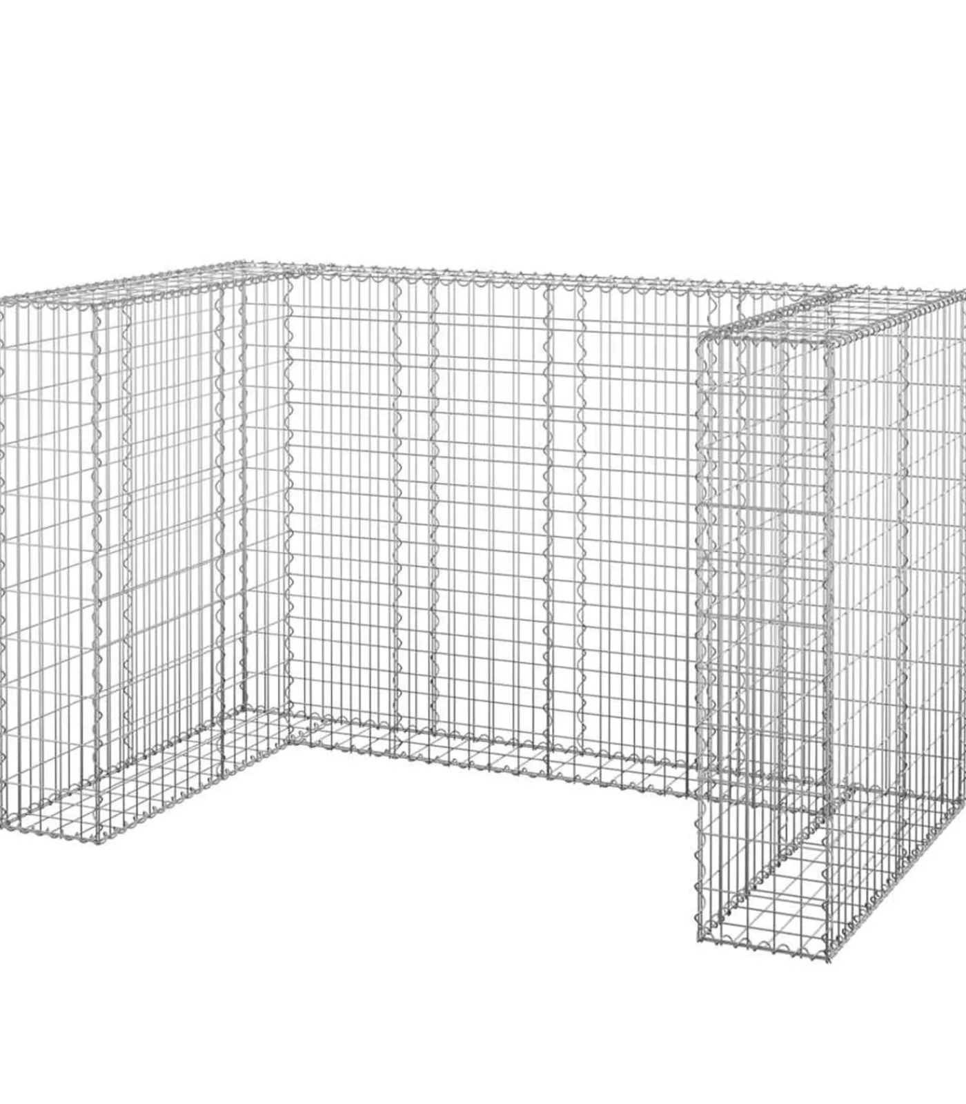 Clearance Schanskorf voor containers 180x100x110 cm gegalvaniseerd staal Manden En Bakken