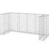 Discount Schanskorf voor containers 254x100x110 cm gegalvaniseerd staal Manden En Bakken