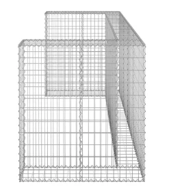 Discount Schanskorf voor containers 254x100x110 cm gegalvaniseerd staal Manden En Bakken