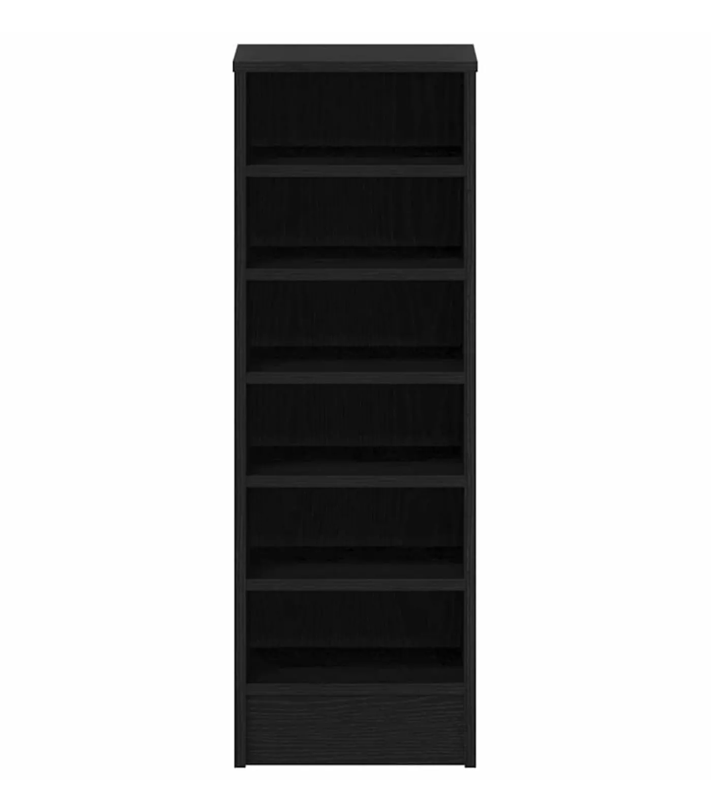 Outlet Schoenenkast met plank Zwart eiken 32 x 35 x 90 cm Bewerkt hout Organiseren