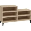 Sale Schoenenkast 102x36x60 cm bewerkt hout sonoma eikenkleurig Organiseren