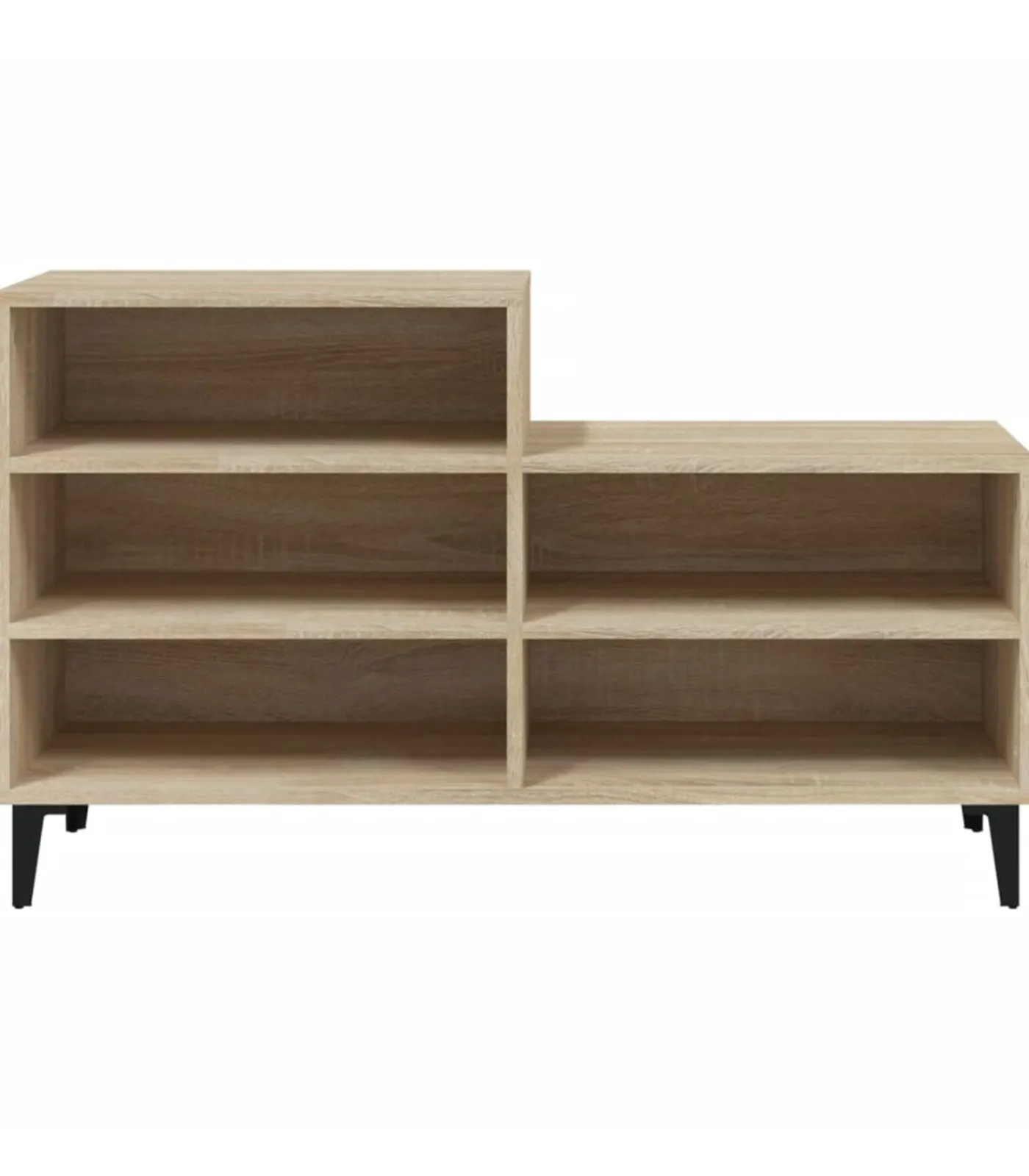 Sale Schoenenkast 102x36x60 cm bewerkt hout sonoma eikenkleurig Organiseren