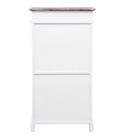 Hot Schoenenkast 50x28x98 cm paulowniahout bruin Organiseren