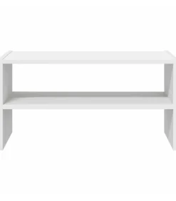 Sale Schoenenrek stapelbaar 60x30x30,5 cm wit Organiseren