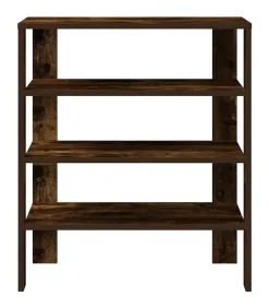 New Schoenenrek 61x32x70 cm bewerkt hout gerookt eikenkleurig Organiseren