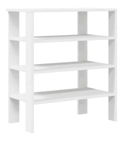 Hot Schoenenrek 61x32x70 cm bewerkt hout wit Organiseren