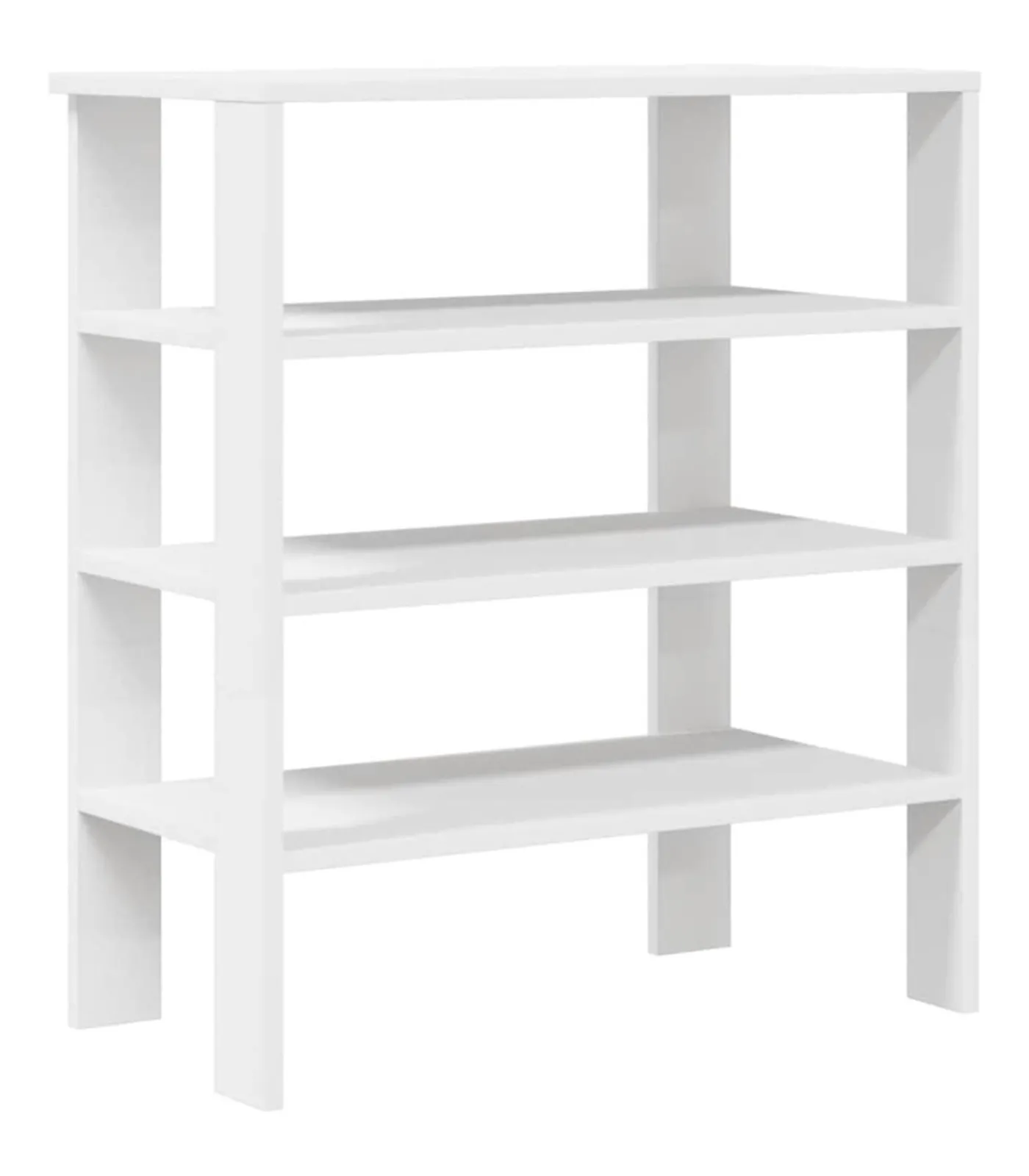 Hot Schoenenrek 61x32x70 cm bewerkt hout wit Organiseren