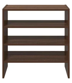 Hot Schoenenrekken 2 st stapelbaar 60x30x30,5 cm bruin eikenkleur Organiseren