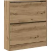 Sale Schoenkast Gerookt eiken 80 x 21 x 87.5 cm Bewerkt hout Organiseren
