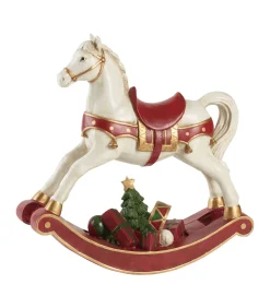 Best Schommelpaard XL Winter Collage Accessoires Decoratie