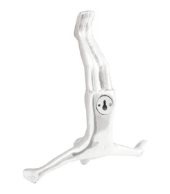 Discount Sculptuur Zilver 22 x 8 x 25 cm Aluminium Decoratie