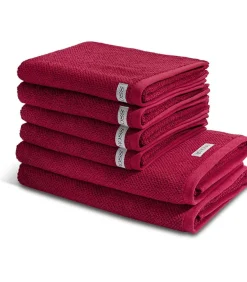 Hot Selection - Organic Cotton 6-delige handdoekenset Badset