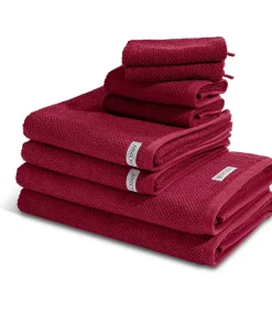 Selection - Organic Cotton 8-delige handdoekenset Badset