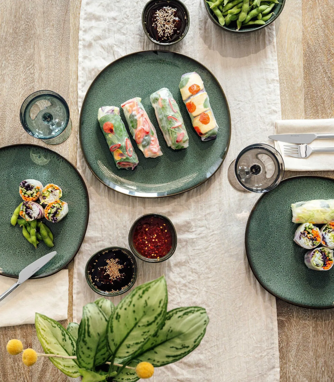 Clearance Serveerschaal Lave vert Bestek