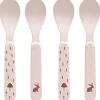 Set van 4 babylepels Little Forest Lapin Bestek
