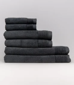 New Set van 6 Premium Handdoeken SOOTHING SHADOWS (2-33x50cm, 2-50x100cm, 2-100x150cm) Badset