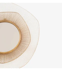 Set van 3 spiegels in organische vorm, 31 cm Spiegels