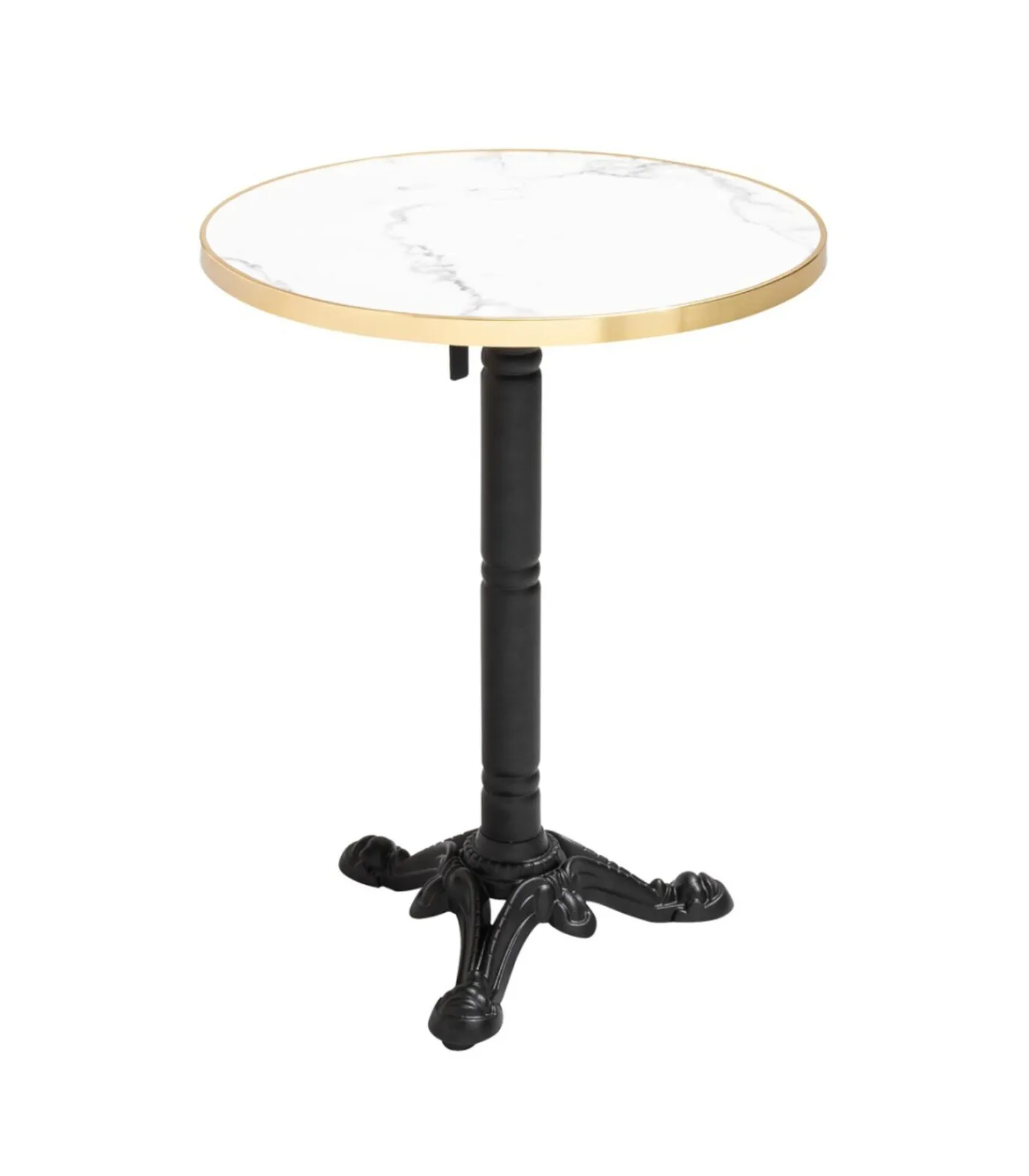 New Set van wit marmeren verstelbare terrastafel en 2 rode stoelen Tuinmeubelen