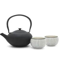 Discount Shanxi Giftset 2 Porseleinen Mugs, zwart Koffie & Thee Maken