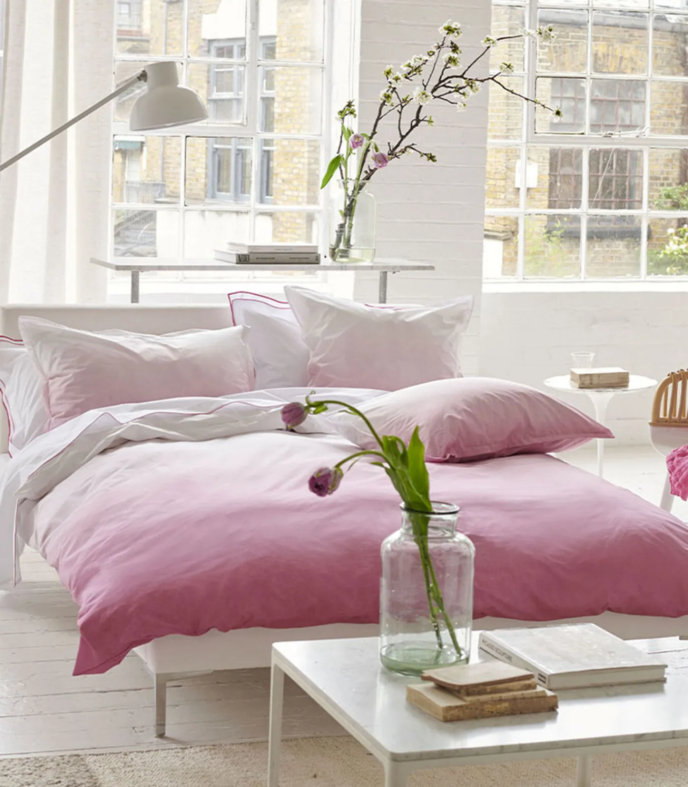 Sale Shoshi - Kussensloop in katoen perkal met print Kussenslopen