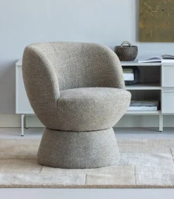 New Shuffle Draaifauteuil - Melange - Bruin - 72x73x71 Zetels