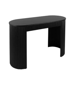 Sale Side table Estriado - Zwart - 100x40x76.5cm Tafels