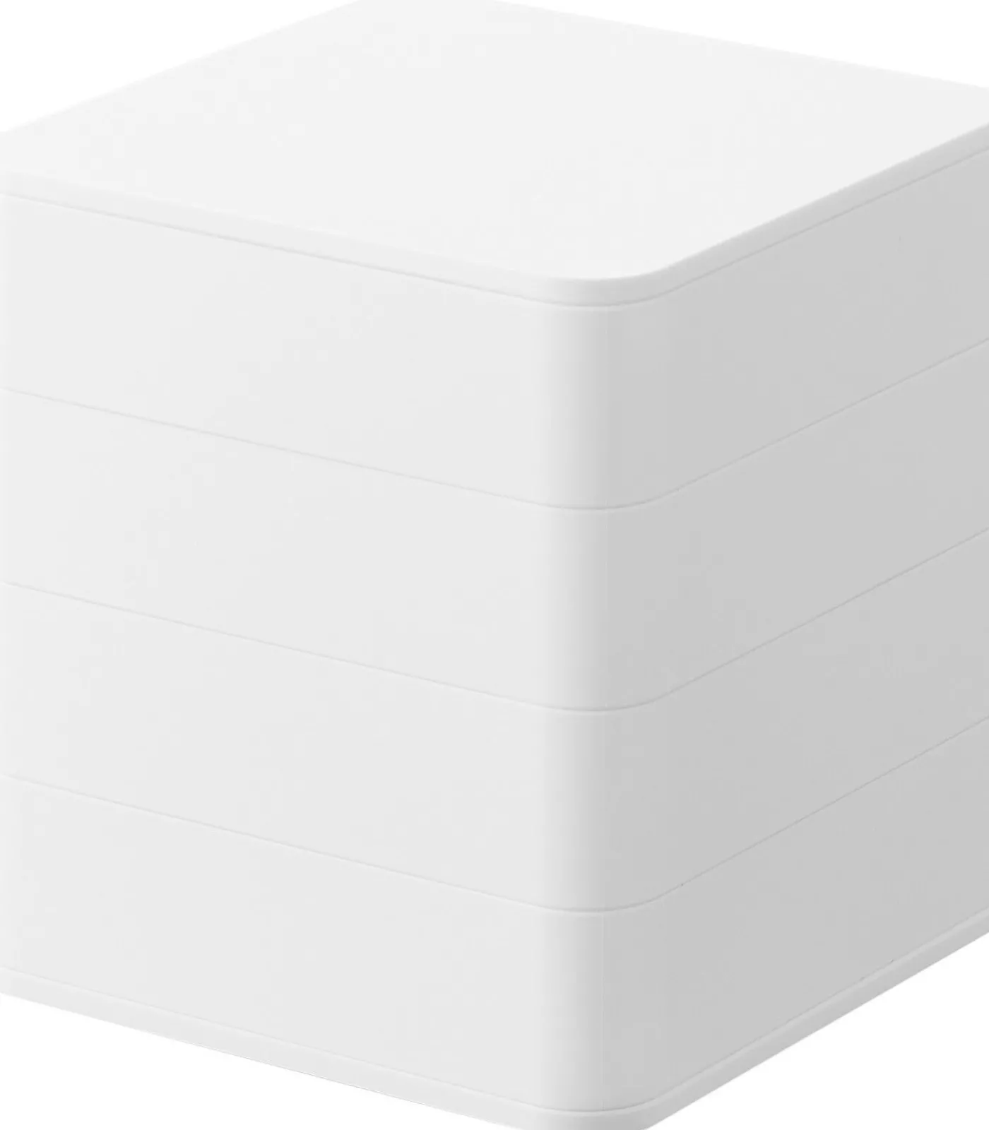 Hot Sieradendoos Vierkant - 4 niveaus - Tower - Wit Organiseren