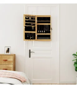 New Sieradenkast met spiegel en LED wandgemonteerd Spiegels