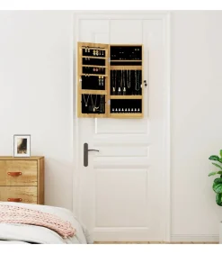 Online Sieradenkast met spiegel en LED wandgemonteerd Spiegels