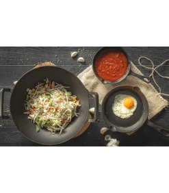 New Skillet - Koekenpan - Gietijzer - ø 20 cm - zonder anti-aanbaklaag Potten & Pannen