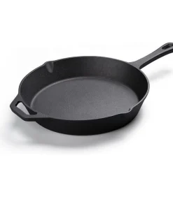 Sale Skillet gietijzer - 30 cm - koekenpan - PFAS vrij - geschikt voor alle warmtebronnen incl. BBQ en inductie Potten & Pannen